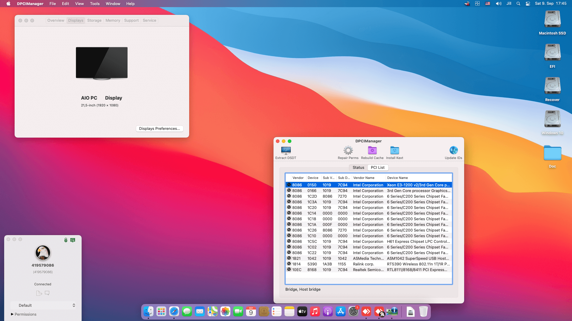 Medion Akoya P2010 D AIO PC [IvyBridge + Intel HD 4000]   OpenCore 1